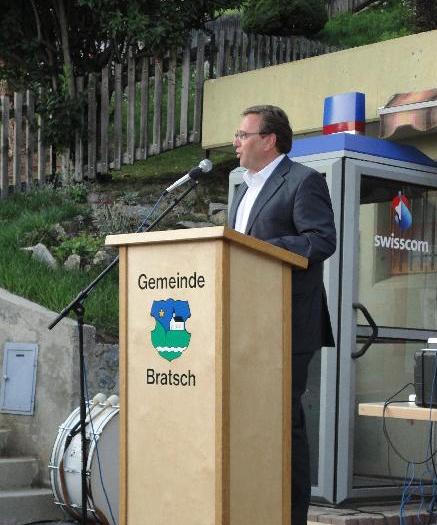 Freysinger bei der 1. August Rede in Bratsch